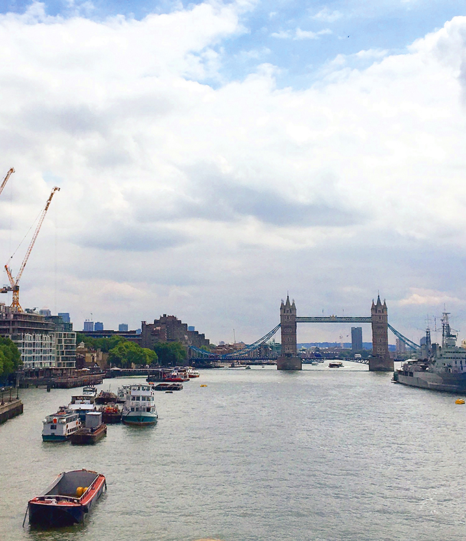 View of Tower Bridge - London