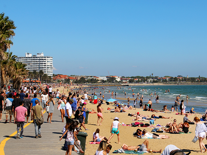 St Kilda Beach, Melbourne Australia