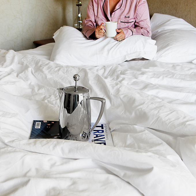 Coffee in Bed - The Langham Melbourne