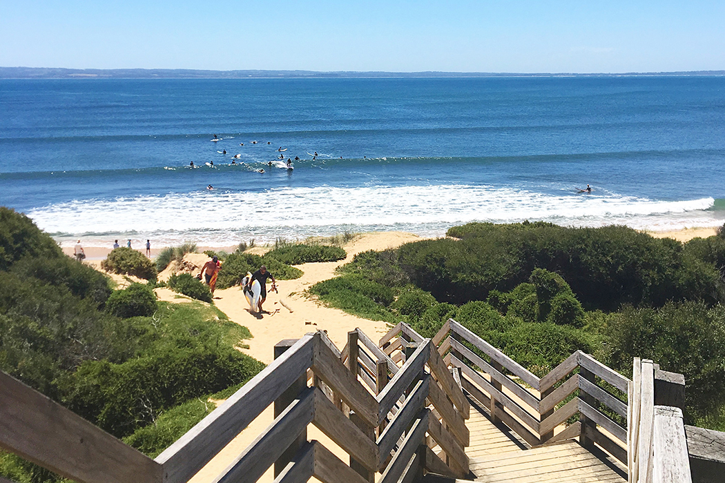 Australian Coast - Surfing Phillip Island