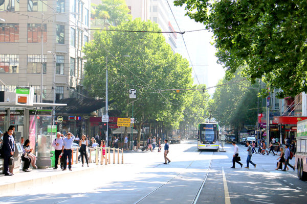 Bourke Street Melbourne - Australia