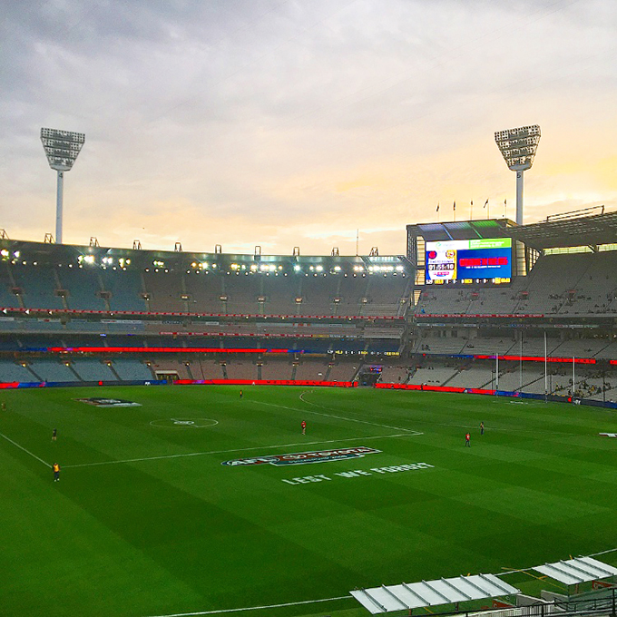 AFL - Melbourne Football Club at the MCG