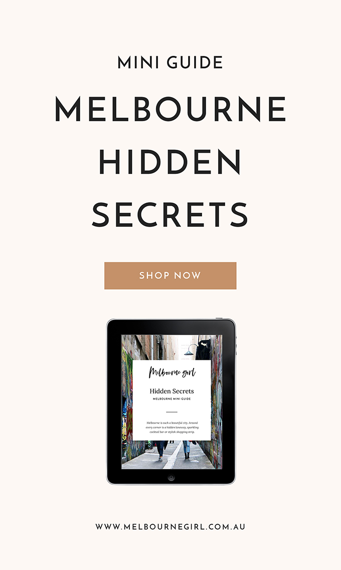 Hidden Secrets - Melbourne Mini Guide