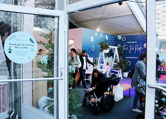 Eastland Ice Rink Foyer - Melbourne