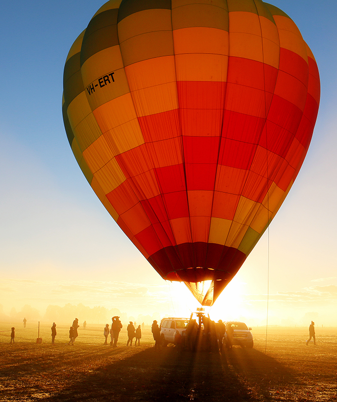 The King Valley Balloon Festival - Australia