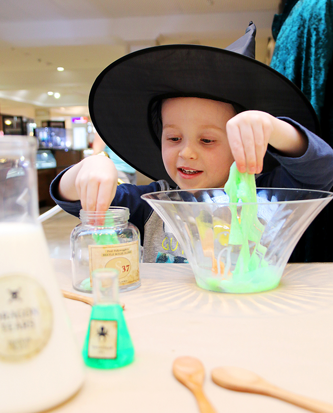 Jack making Slime - School of Wizardry at Eastland