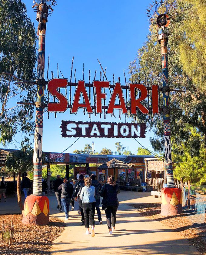 Safari Station at Werribee Zoo - Sunset Safari