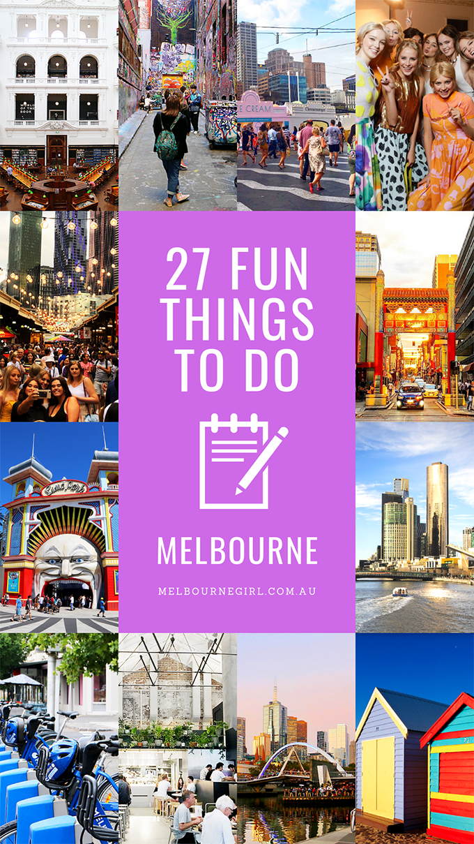 27 Fun things to do when you visit Melbourne