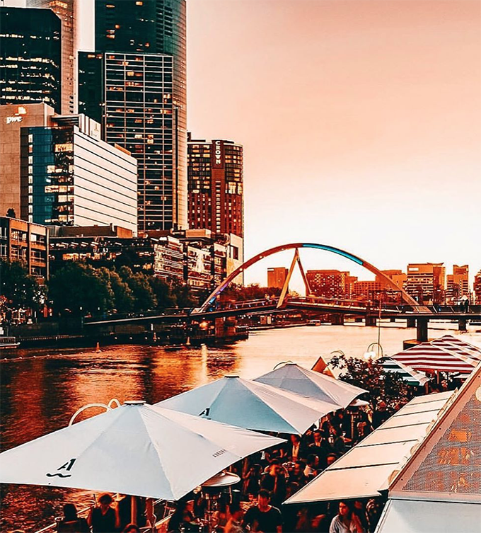 Arbory Afloat on the Yarra River Melbourne