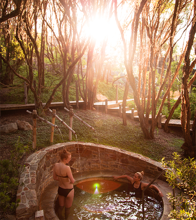 Peninsula Hot Springs - Melbourne Girl